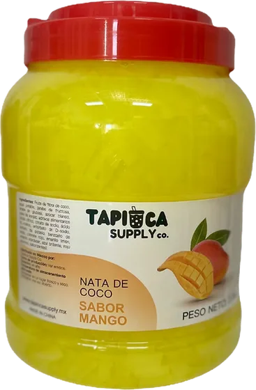 Bote de jelly de nata de coco